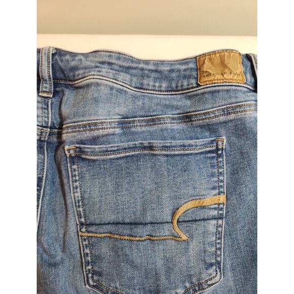 American Eagle Jeggings Jeans Womens 20 (40 X 27) Blue Next Level Stretch - Picture 4 of 16